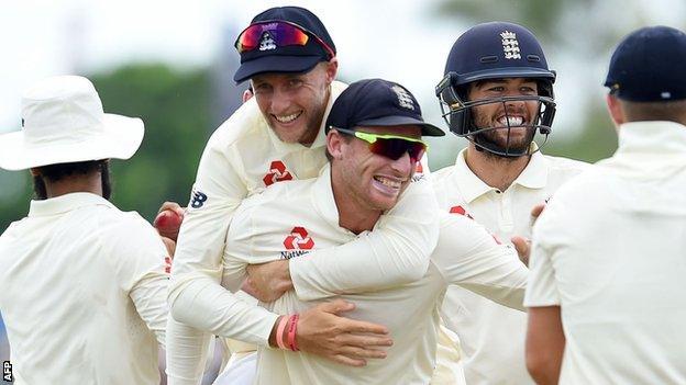 Jos Buttler celebrates a catch