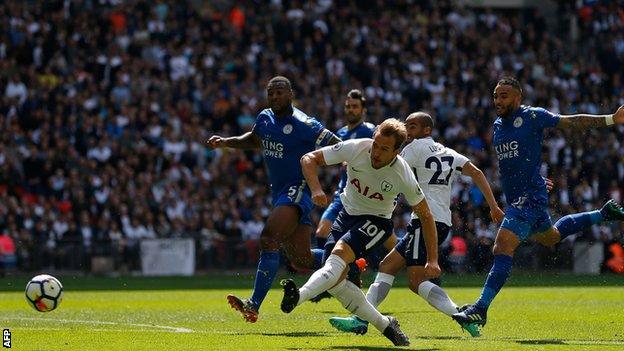 Harry Kane scores for Tottenham