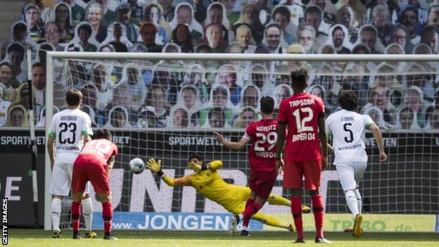 Kai Havertz scores from the penalty spot