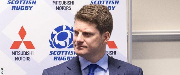 Scottish Rugby chief operating officer Dominic McKay