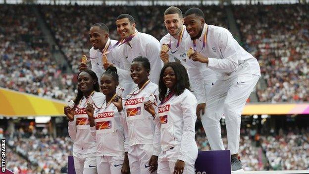 Great Britain's relay teams