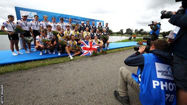 Great Britain beat Germany's men's eight to gold for the first time since the Rio Olympic final