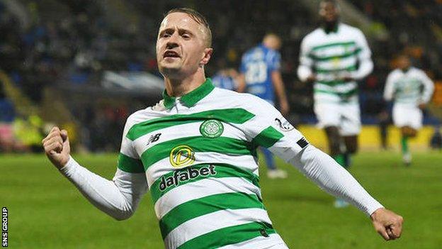 Leigh Griffiths has scored five goals for Celtic in 2020