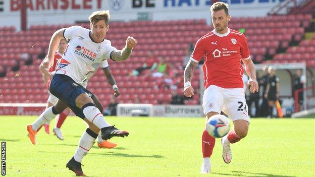 James Collins scores for Luton