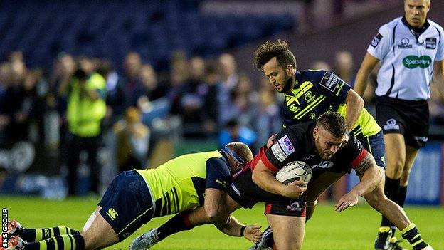 Leinster took advantage of sloppy Edinburgh defence in the first half