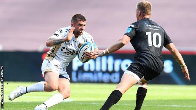 Scrum-half Lewis Jones made 120 appearances for Cardiff