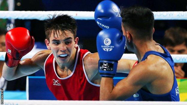 Michael Conlan in action at last year's Commonwealth Games