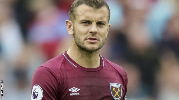 West Ham's Jack Wilshere