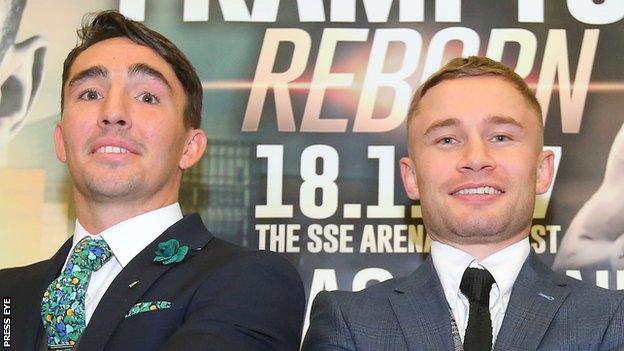 Jamie Conlan and Carl Frampton will be part of the big Belfast bill on 18 November