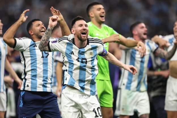 Argentina celebrate