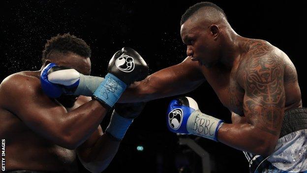 Whyte last fought when when he out-pointed Dereck Chisora in December