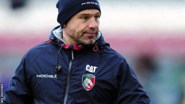 Leicester Tigers director of Rugby Richard Cockerill