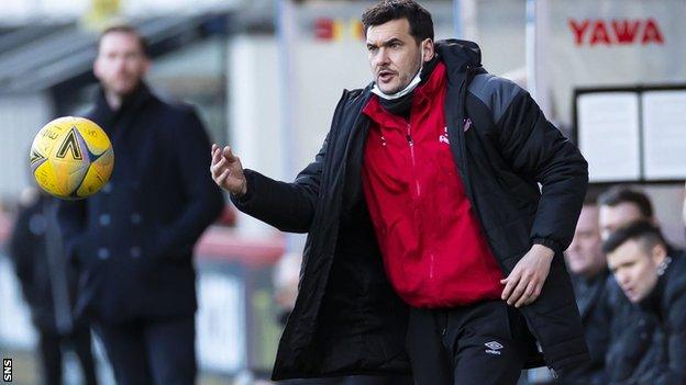 Ian Murray spent four years at the helm of Aidrieonians in Scottish League 1