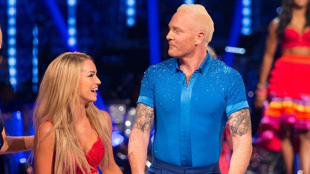 Iwan Thomas and Ola Jordan