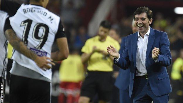 Valencia coach Marcelino