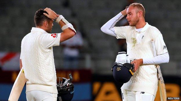 Stuart Broad and James Anderson