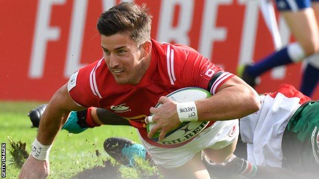 Canada winger DTH van der Merwe