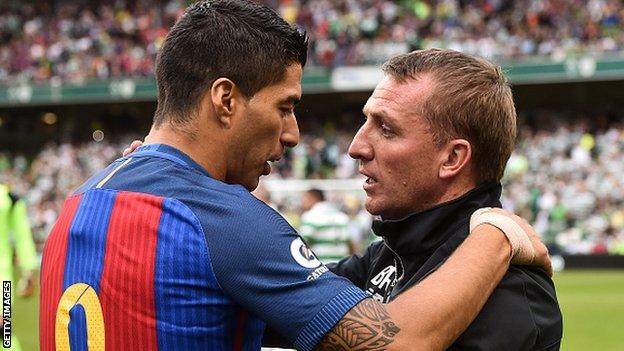 Luis Suarez, Brendan Rodgers