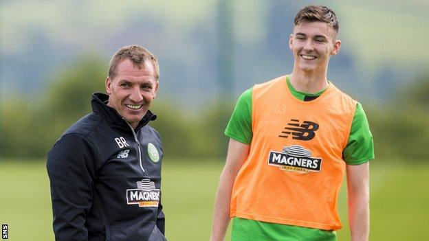 Brendan Rodgers has spoken very highly of teenage full-back Tierney