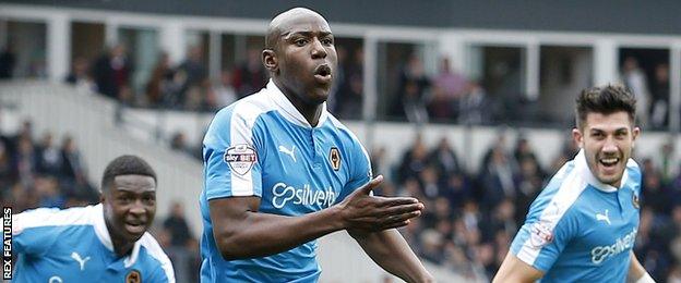 Benik Afobe's equaliser was his third goal in two games