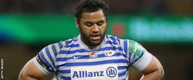 Billy Vunipola in the 2014 Heineken Cup final