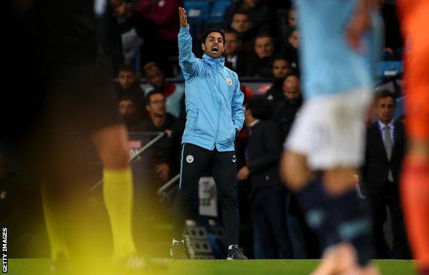 Man City assistant coach Mikel Arteta