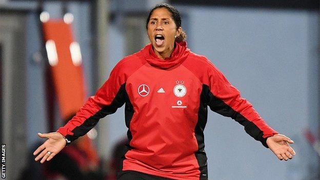 Former Germany women's coach Steffi Jones