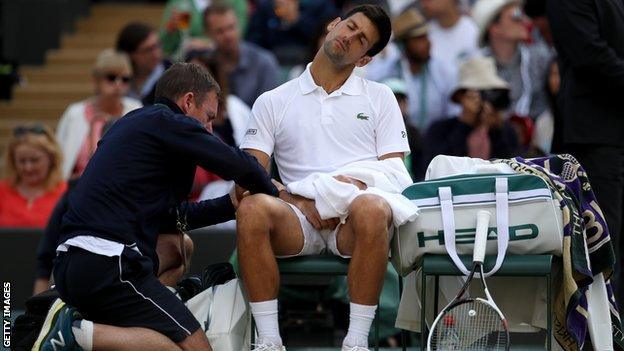 Novak Djokovic Wimbledon 2017