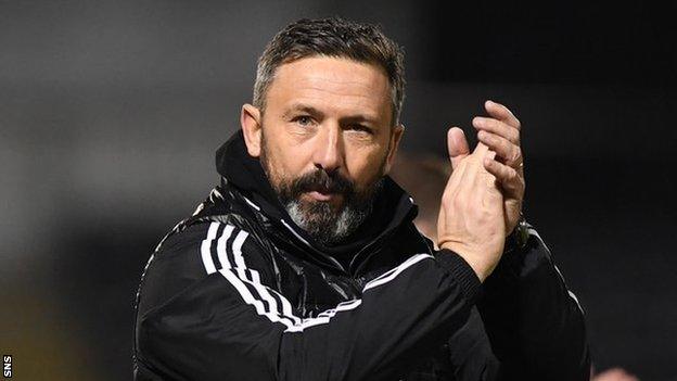 Aberdeen boss Derek McInnes