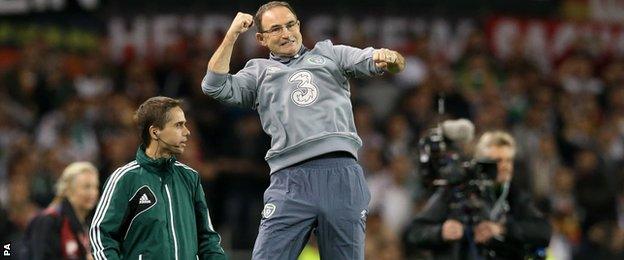 Republic of Ireland manager Martin O'Neill