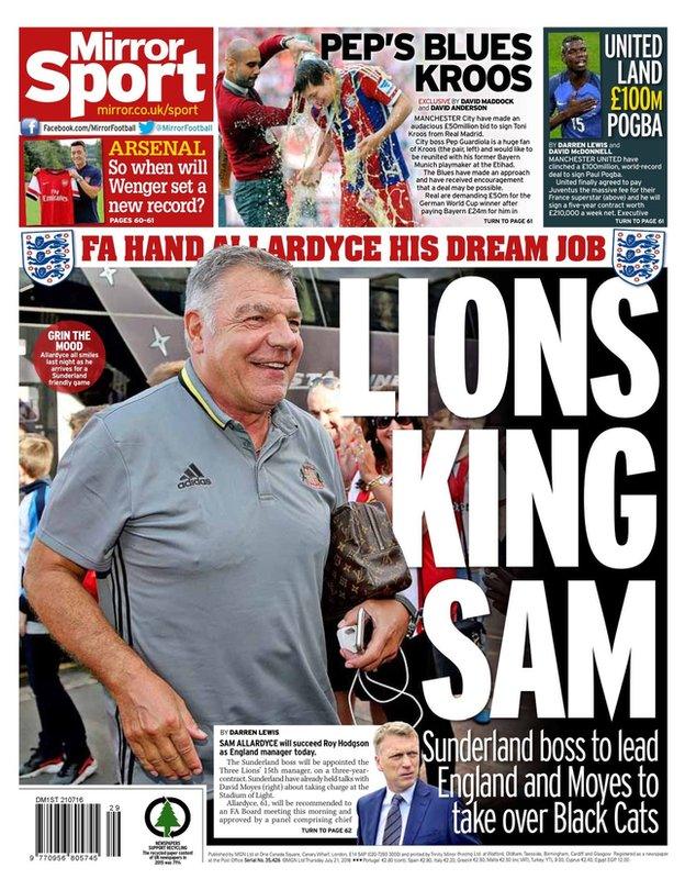 Mirror back page