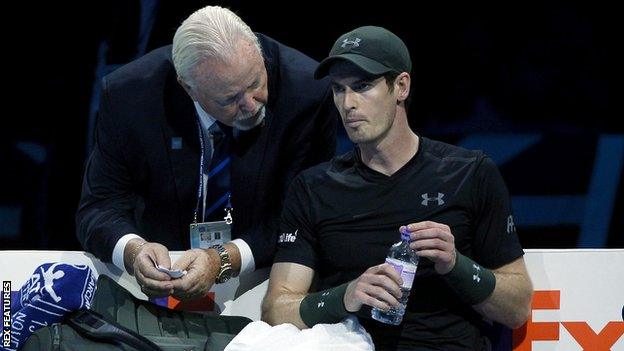 Murray's match was the longest at the event since it moved to London in 2009