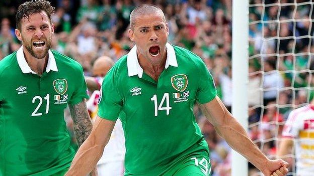 Jonathan Walters was the Republic of Ireland's player of the year in 2015