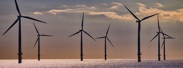 Offshore wind farm near Teesside