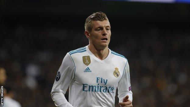 Germany international Toni Kroos