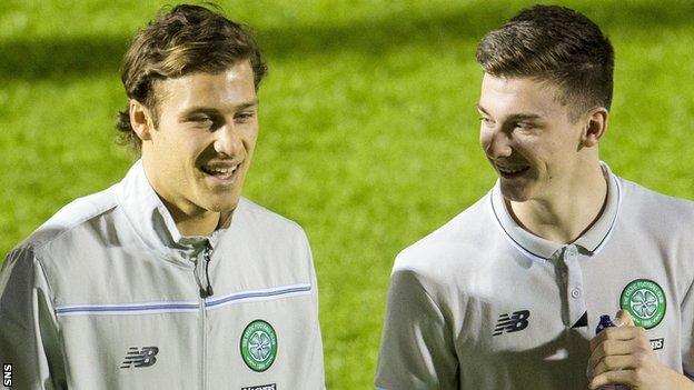 Erik Sviatchenko and Kieran Tierney