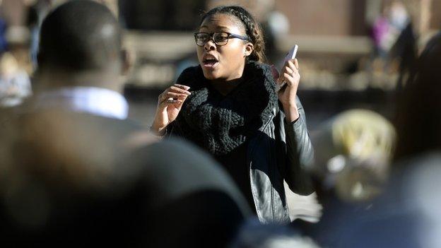 Black Student Alliance protest Colorado