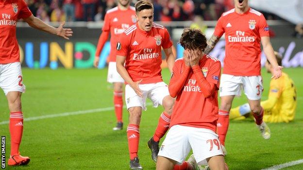 Joao Felix (second right)