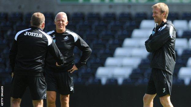 Alan Curtis and Graham Potter