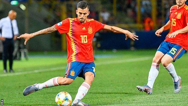 Real Madrid's Ceballos has six caps for Spain