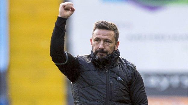 Aberdeen manager Derek McInnes