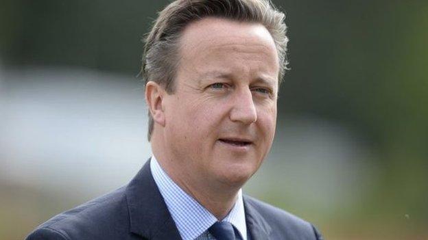 Prime Minister David Cameron