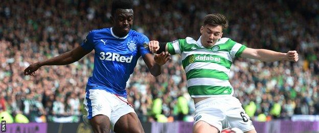 Joe Dodoo and Kieran Tierney