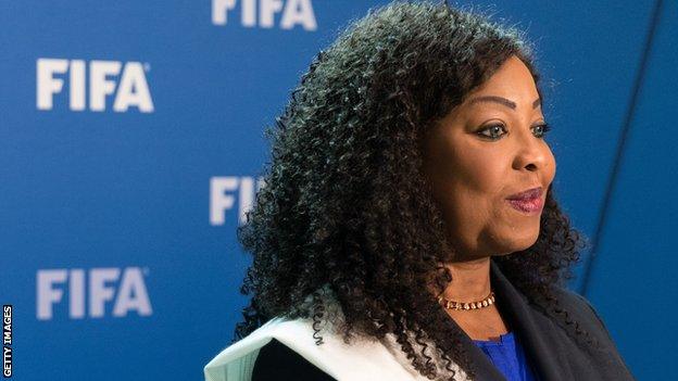 Fifa Secretary General Fatma Samoura