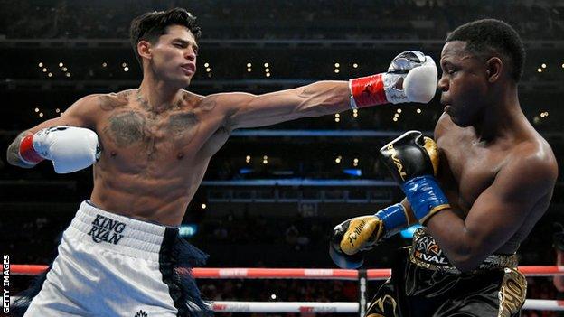 Ryan Garcia fighting Javier Fortuna