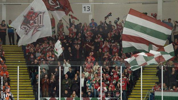 Cardiff Devils fans