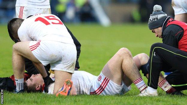 Tyrone's Connor McAliskey will miss the entire 2017 season