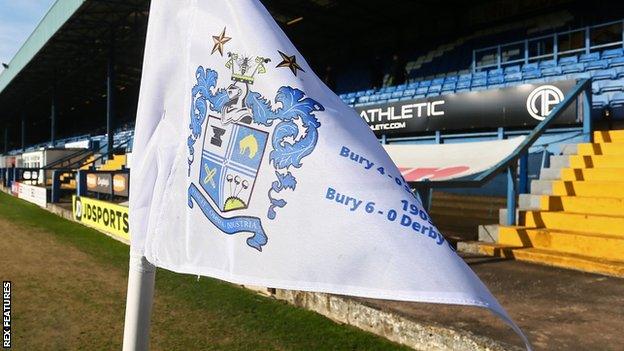 Bury won automatic promotion from League Two this season at the first attempt