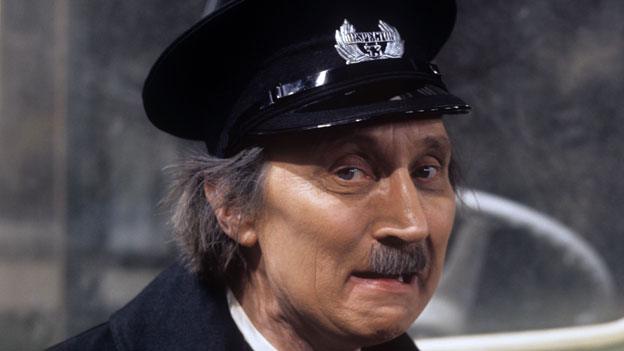 Stephen Lewis as "Blakey" in On the Buses