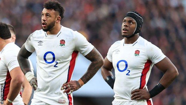 Courtney Lawes and Maro Itoje